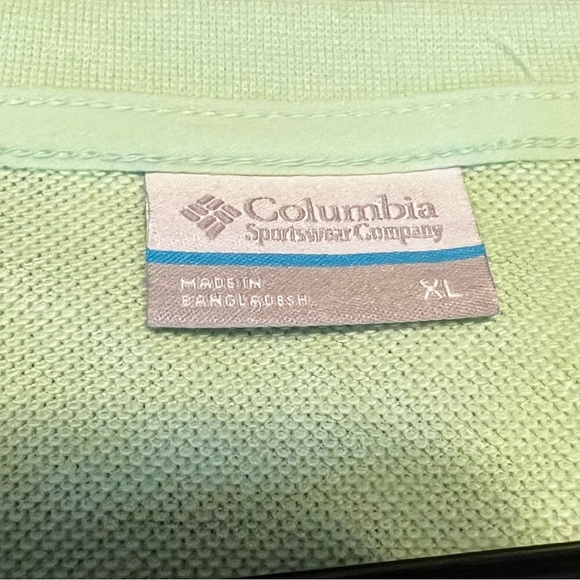 Columbia Women's Trek Seasonal Ft Crew sweatshirt X-Large Mint green - Picture 3 of 4